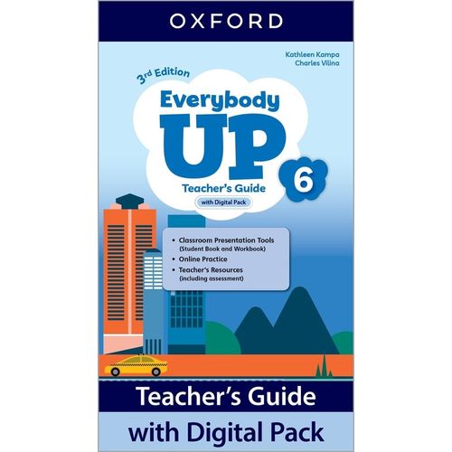 EVERYBODY UP 6 3/ED.- TEACHER'S BOOK WITH DIGITAL PACK