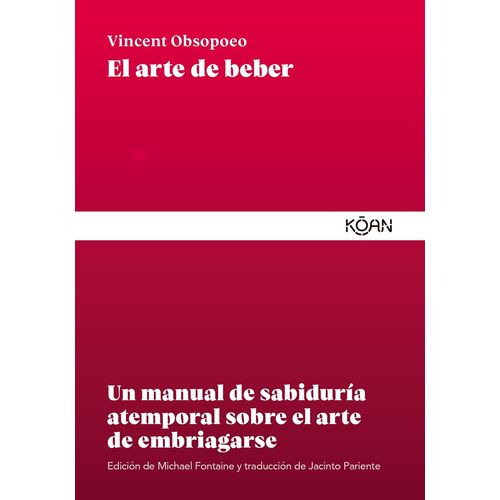 EL ARTE DE BEBER - VINCENT OBSOPOEO