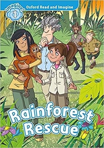 RAINFOREST RESCUE + MP3 AUDIO - READ AND IMAGINE 1
