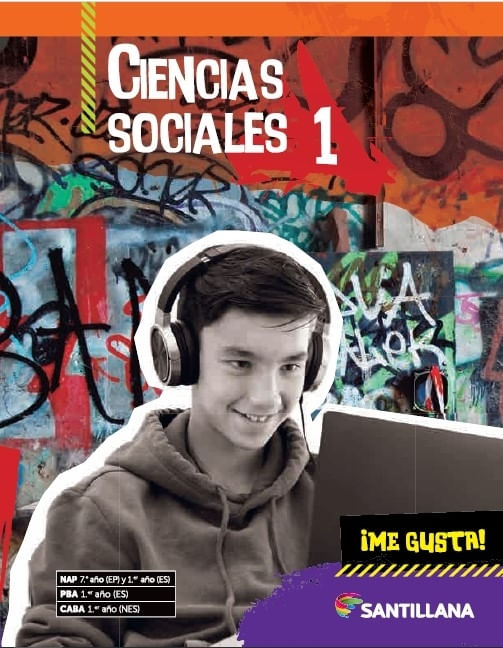 CIENCIAS SOCIALES 1 - ME GUSTA - SANTILLANA