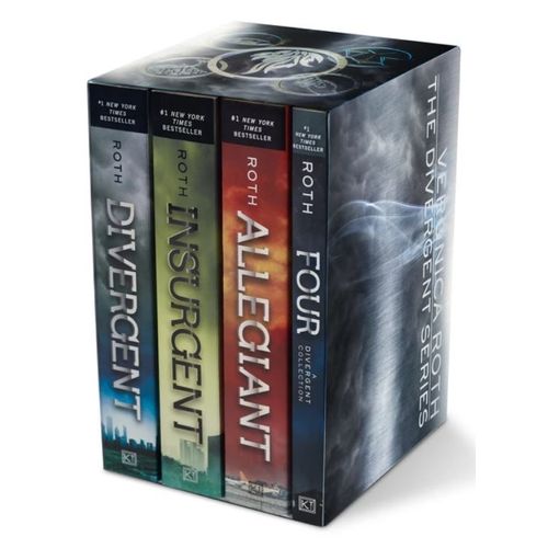 DIVERGENT SERIES FOUR-BOOK PAPERBACK BOX SET - VERONICA ROTH