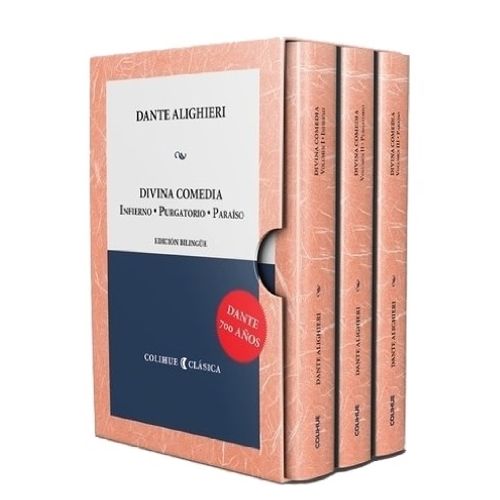 LA DIVINA COMEDIA COMPLETA - PACK 3 TOMOS - DANTE ALIGHIERI