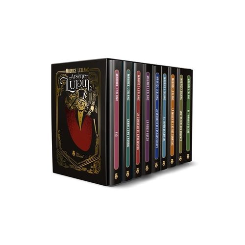 ARSENE LUPIN - OBRAS SELECTAS DE 9 LIBROS EN ESTUCHE