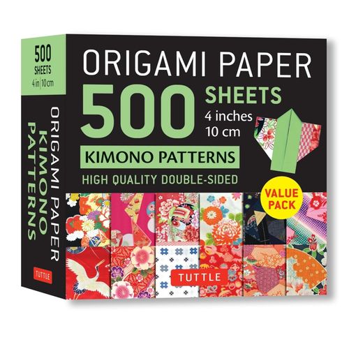 KIMONO PATTERNS - 500 SHEETS ORIGAMI PAPER