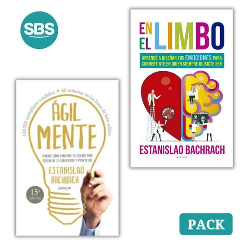 EN EL LIMBO +  AGILMENTE - 2 LIBROS - ESTANISLAO BACHRACH