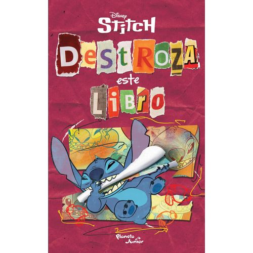 STITCH - DESTROZA ESTE LIBRO - DISNEY