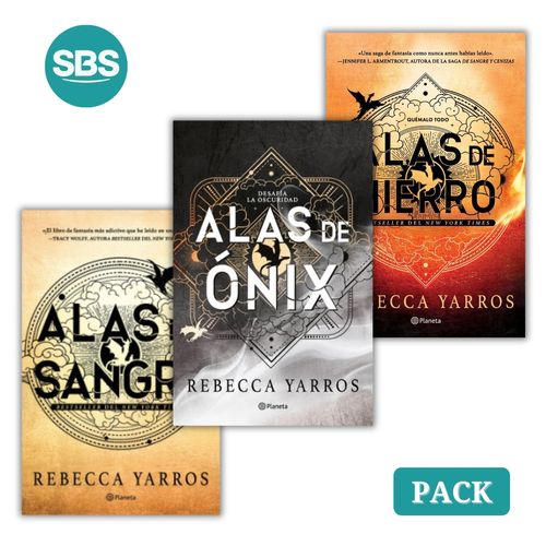 EMPIREO - ALAS DE SANGRE + ALAS DE HIERRO + ALAS DE ONIX - 3