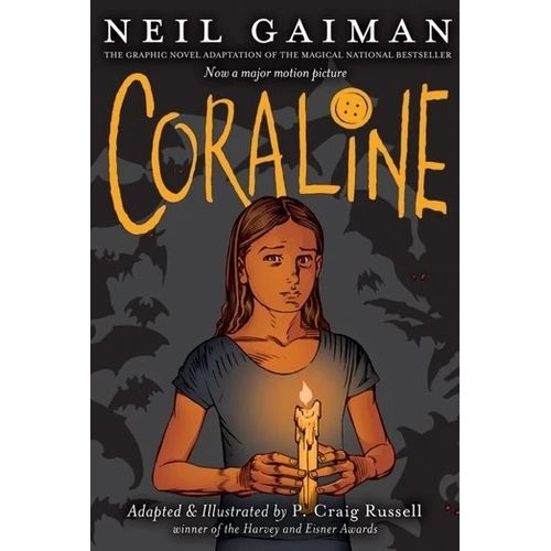 CORALINE - THE GRAPHIC NOVEL - NEIL GAIMAN- P. CRAIG RUSSELL