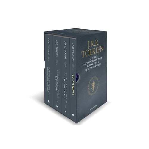ESTUCHE TOLKIEN - EL HOBBIT + EL SEÑOR DE LOS ANILLOS