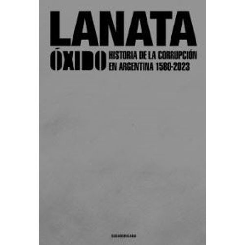 OXIDO - TAPA ESPECIAL - JORGE LANATA