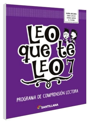 LEO QUE TE LEO 7 - PROGRAMA DE COMPRENSION LECTORA