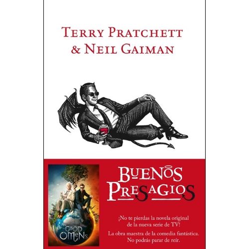 LIBRO BUENOS PRESAGIOS - TERRY PRATCHETT - NEIL GAIMAN