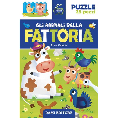 GLI ANIMALI DELLA FATTORIA. STORIE DA COSTRUIRE. A COLORI. P