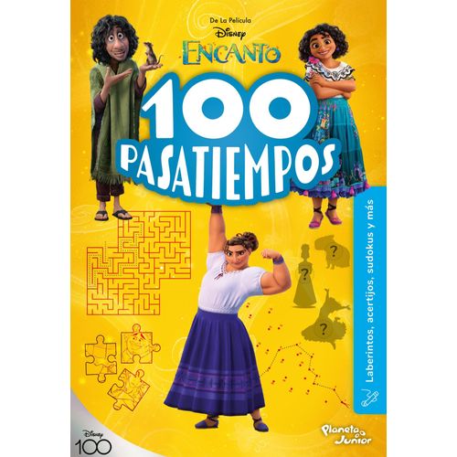 100 PASATIEMPOS ENCANTO - TRIVIAS, SUDOKUS, ACERTIJOS Y MAS