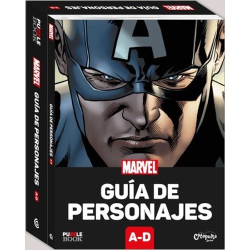 MARVEL: GUIA DE PERSONAJES A-D + ROMPECABEZAS DE CAPITAN AME MARVEL: GUIA DE PERSONAJES A-D + ROMPECABEZAS DE CAPITAN AME