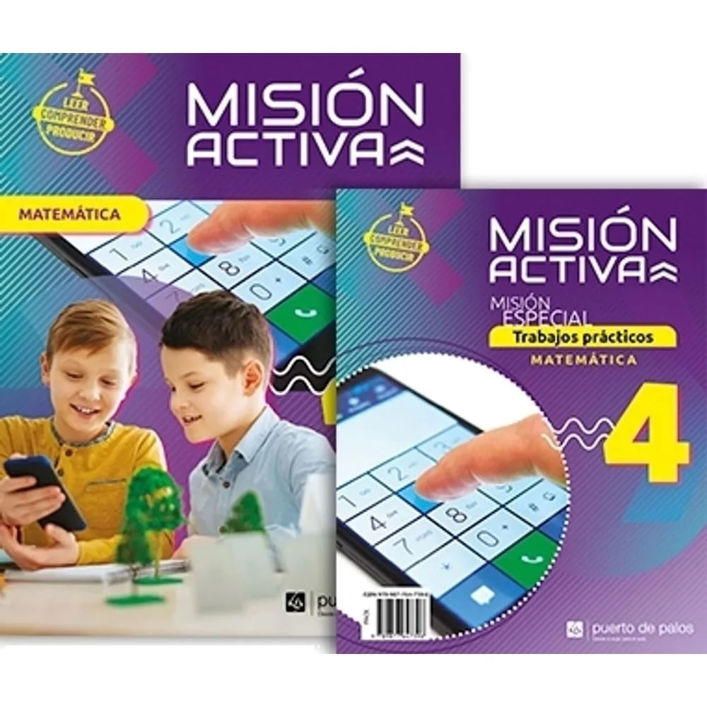 MATEMATICA 4 - MISION ACTIVA