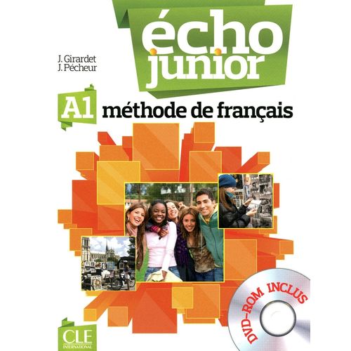 ECHO JUNIOR A1 - LIVRE DE L'ELEVE + DVD-ROM