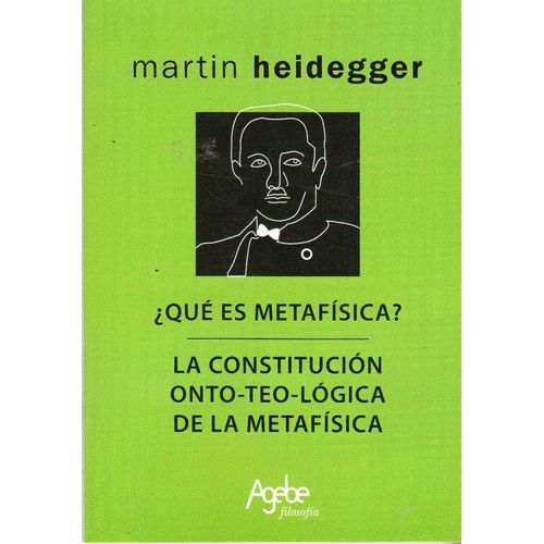 QUE ES METAFISICA? - HEIDEGGER