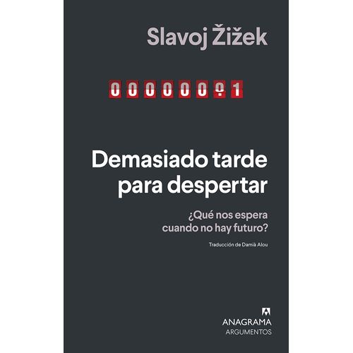 DEMASIADO TARDE PARA DESPERTAR - SLAVOJ ZIZEK