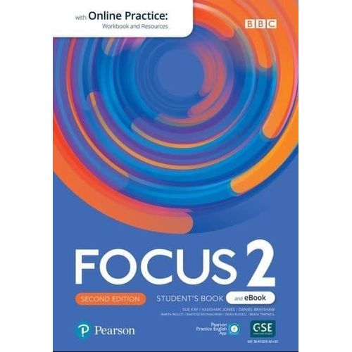 FOCUS 2 (2ND.ED.) STUDENT'S BOOK + E-BOOK + ONLINE PRACTICE