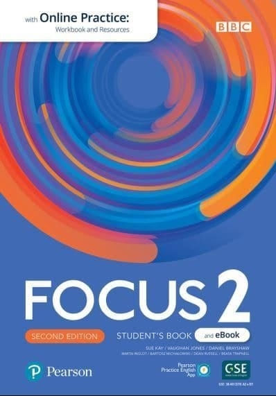 FOCUS 2 (2ND.ED.) STUDENT'S BOOK + E-BOOK + ONLINE PRACTICE