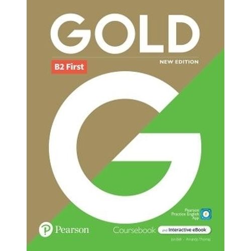 GOLD B2 FIRST (NEW EDITION) - STUDENT'S BOOK + INTERACTIVE