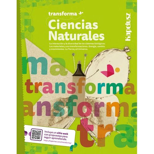 CIENCIAS NATURALES - TRANSFORMA - ESCUELA SECUNDARIA