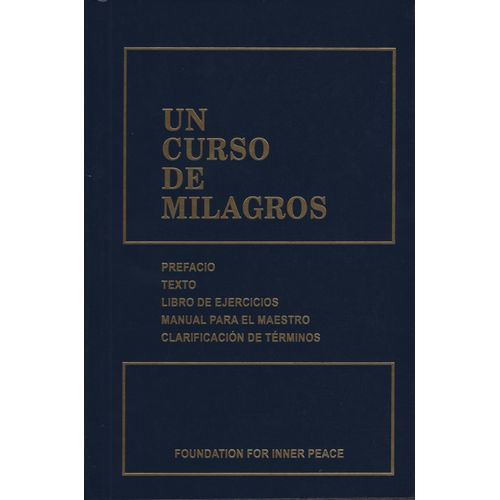 UN CURSO DE MILAGROS - TAPA DURA