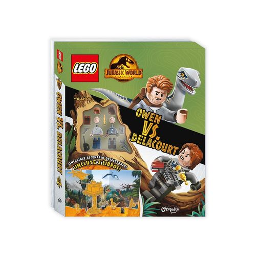 OWEN VS DELACOURT - JURASSIC WORLD - LEGO