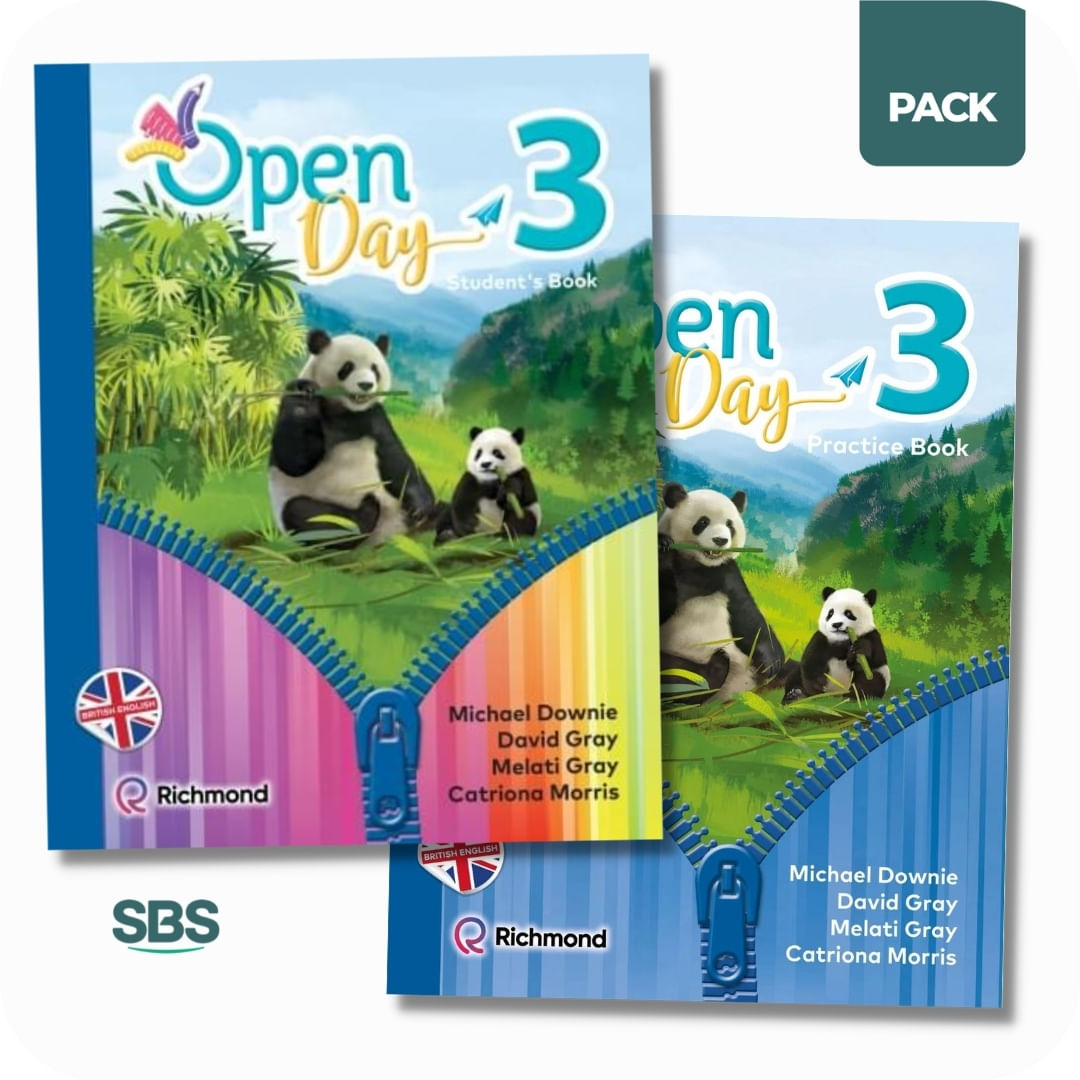 OPEN DAY 3 - STUDENT'S BOOK + WORKBOOK PACK - 2 LIBROS