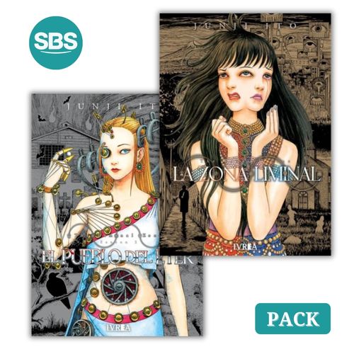 PACK JUNJI ITO LA ZONA LIMINAL + EL PUEBLO DEL ETER - 2 LIBR