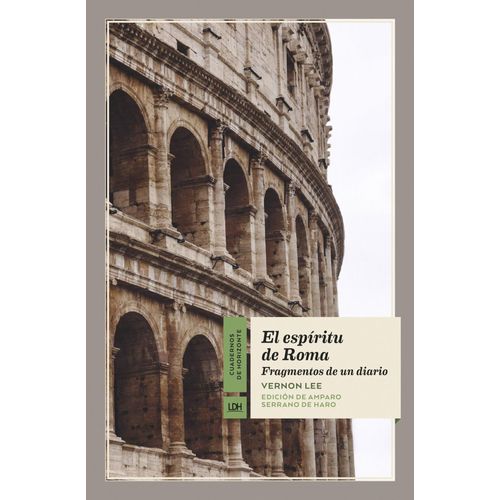 EL ESPIRITU DE ROMA - FRAGMENTOS DE UN DIARIO - VERNON LEE