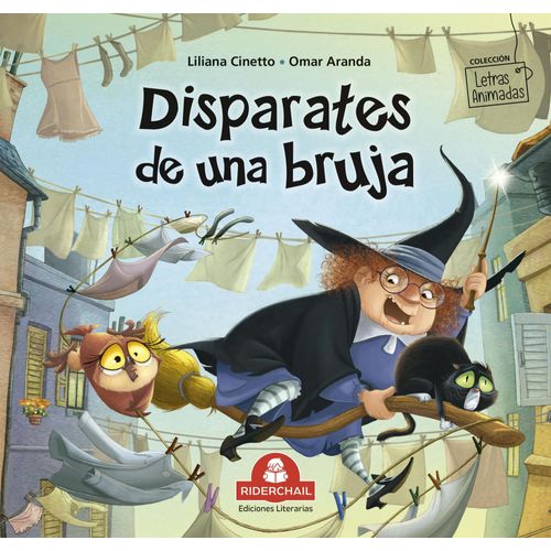 DISPARATES DE UNA BRUJA - LETRAS ANIMADAS - CINETTO - ARANDA