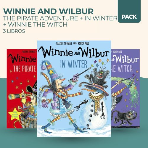 WINNIE AND WILBUR PIRATE + WINTER + WITCH - 3 LIBROS - THOMA