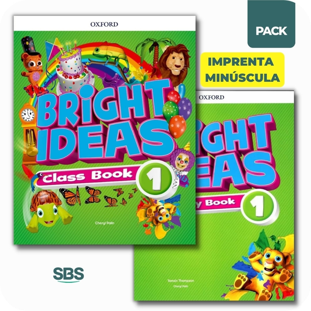 BRIGHT IDEAS 1 - STUDENT'S BOOK + WORKBOOK (MINUSCULA) - 2 L