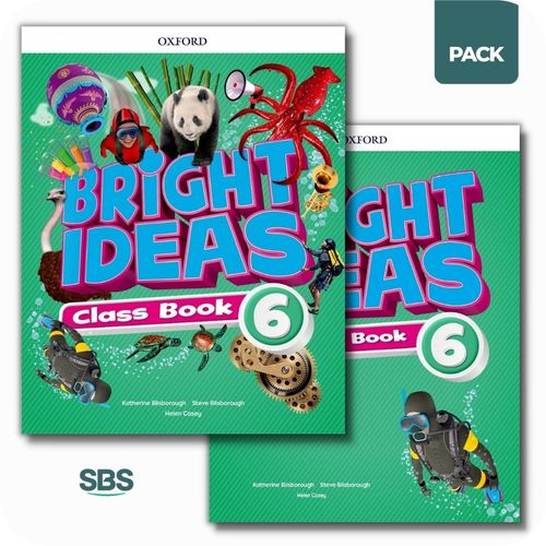 BRIGHT IDEAS 6 - STUDENT'S BOOK + WORKBOOK - 2 LIBROS