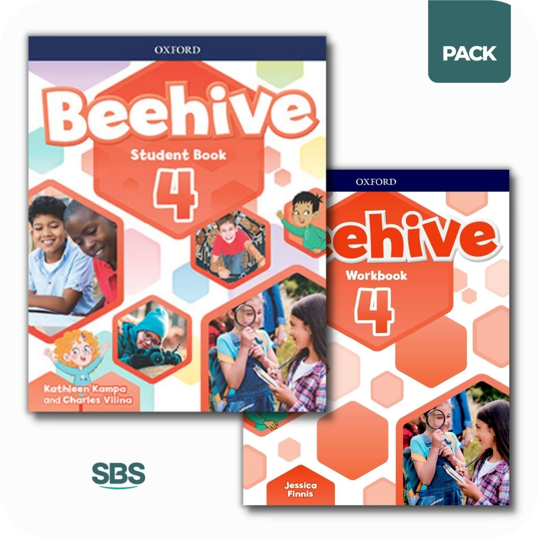 BEEHIVE 4 - STUDENT'S BOOK + WORKBOOK PACK - 2 LIBROS