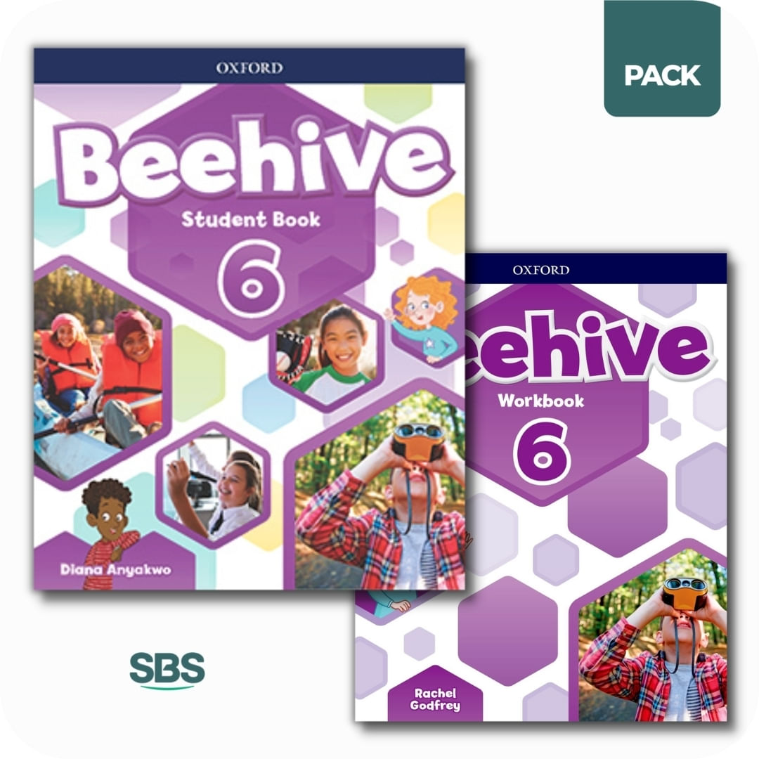 BEEHIVE 6 - STUDENT'S BOOK + WORKBOOK PACK - 2 LIBROS