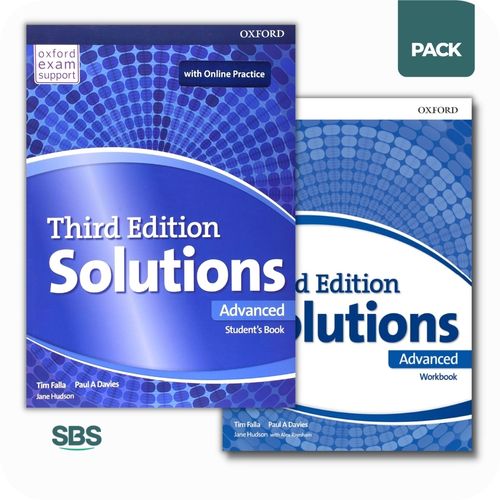 SOLUTIONS 3/ED ADVANCED - STUDENT'S BOOK + WORKBOOK PACK - 2