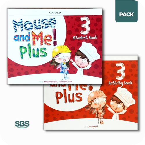 MOUSE AND ME PLUS 3 - STUDENT'S BOOK + WORKBOOK PACK - 2 LIB