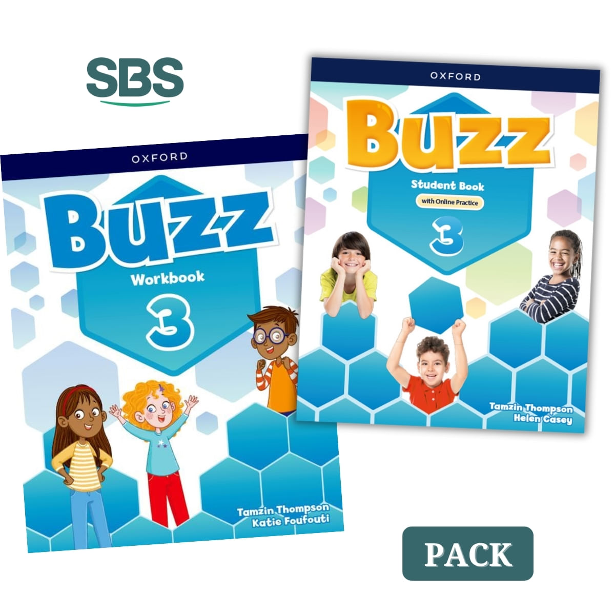 BUZZ 3 - STUDENT'S BOOK W/DIGITAL PACK + WORKBOOK - 2 LIBROS