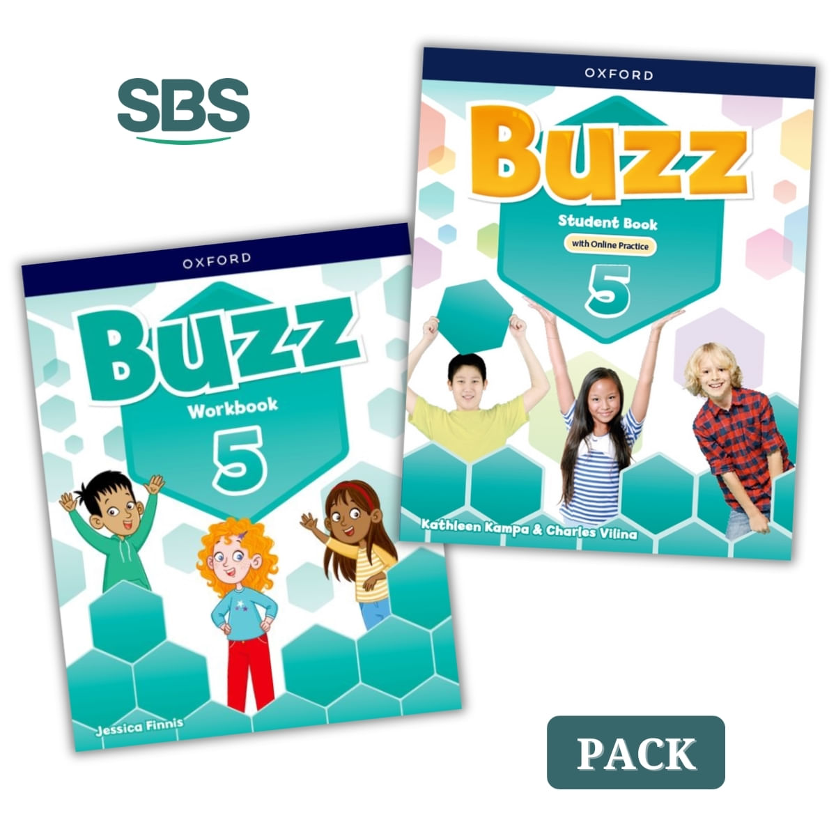 BUZZ 5 - STUDENT'S BOOK W/DIGITAL PACK + WORKBOOK - 2 LIBROS
