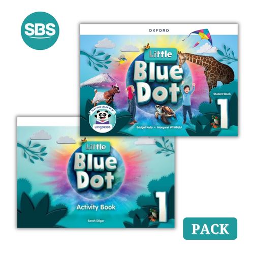 LITTLE BLUE DOT 1 - STUDENT'S BOOK + WORKBOOK - 2 LIBROS