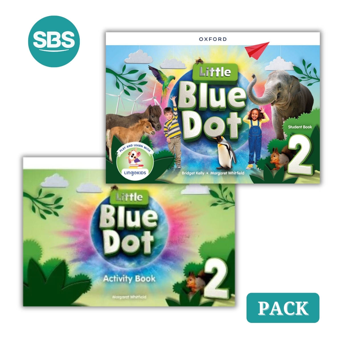 LITTLE BLUE DOT 2 - STUDENT'S BOOK + WORKBOOK - 2 LIBROS