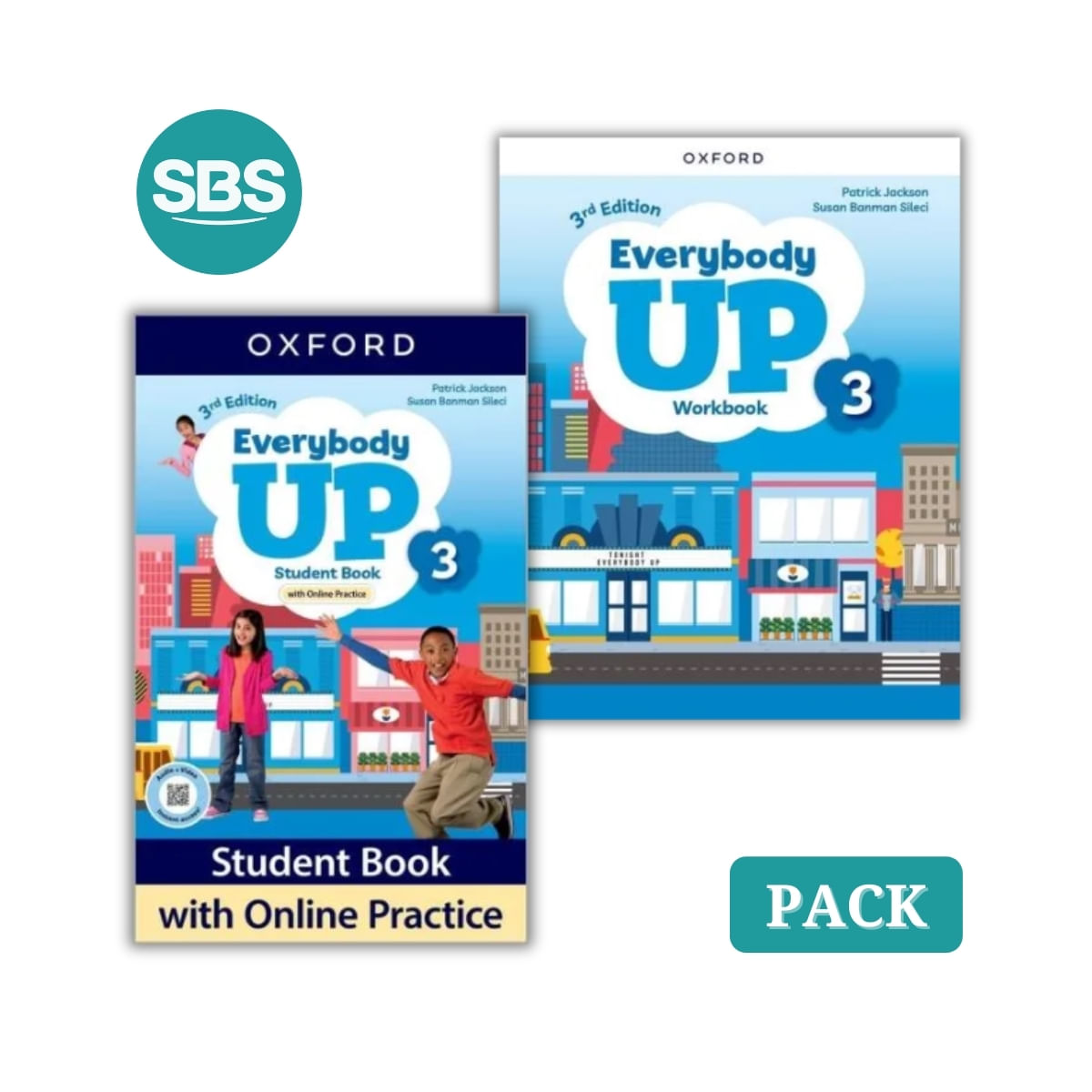 EVERYBODY UP 3 - STUDENT'S BOOK + WORKBOOK