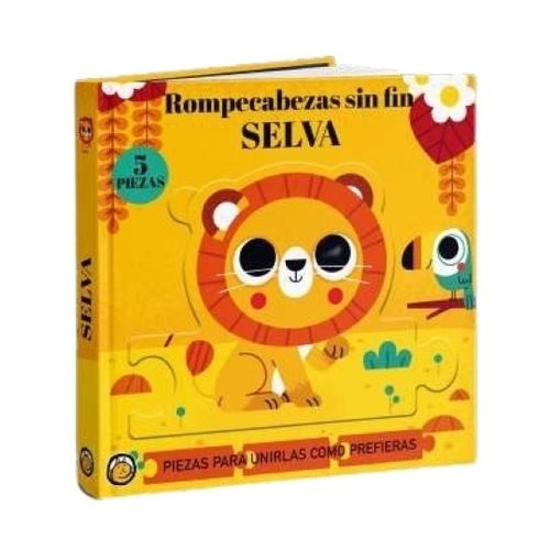 SELVA - ROMPECABEZAS SIN FIN - LIBRO CON ROMPECABEZAS
