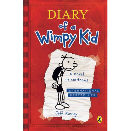 DIARY OF A WIMPY KID 1 - A NOVEL IN CARTOONS - JEFF KINNEY