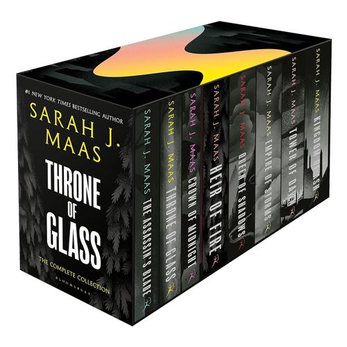 THRONE OF GLASS - BOX SET (8 BOOKS) - SARAH MAAS