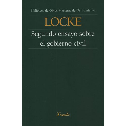 SEGUNDO ENSAYO SOBRE EL GOBIERNO CIVIL - LOCKE