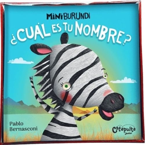 CUAL ES TU NOMBRE? - LIBRO DE TELA  - MINI BURUNDI - BERNASC